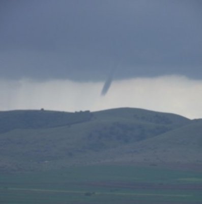 Imagine incredibilă! Tornadă în Dobrogea